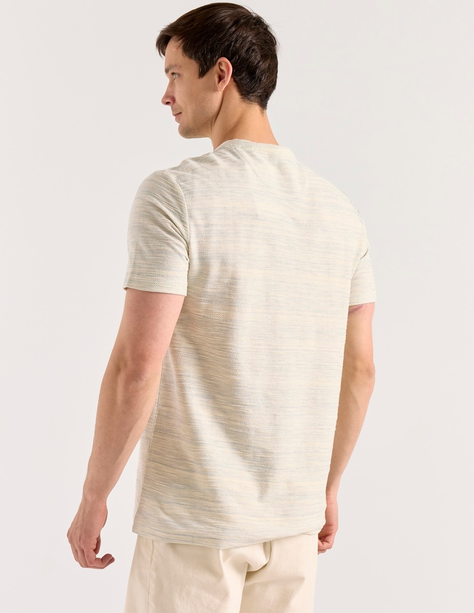 Playera cuello redondo para hombre 2