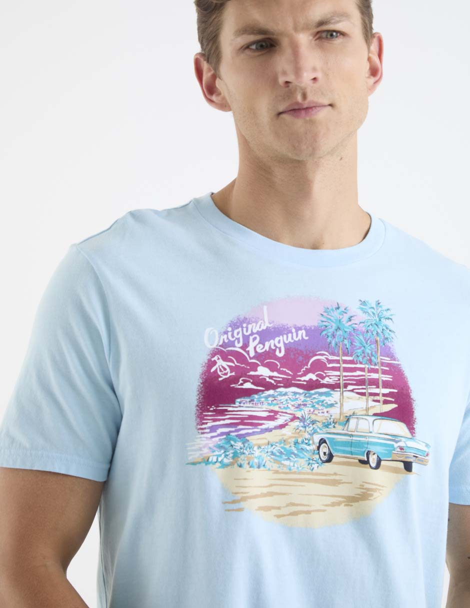 Playera cuello redondo para hombre 4