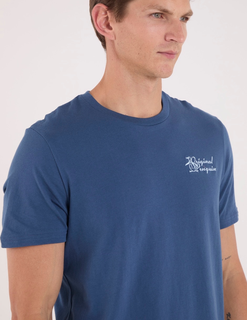 Playera cuello redondo para hombre 4