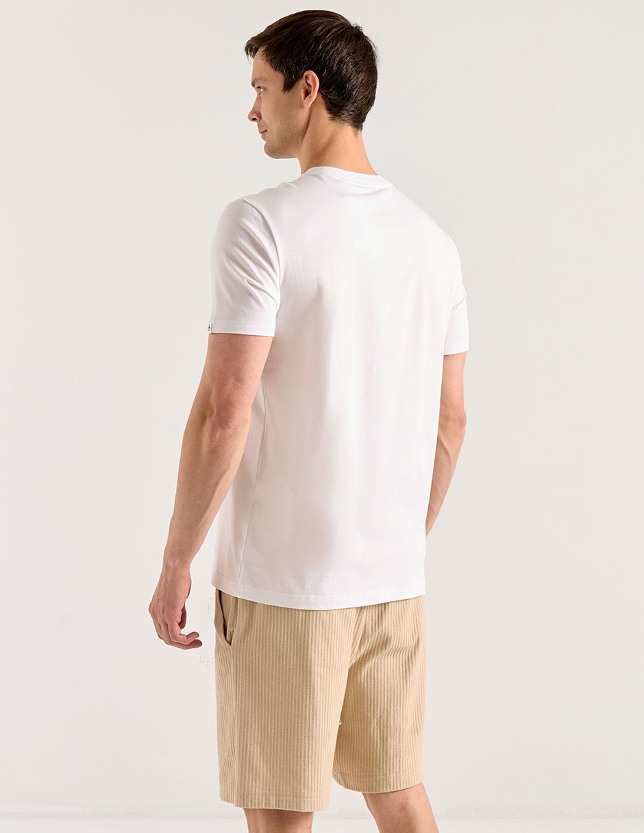 Playera cuello redondo para hombre 2