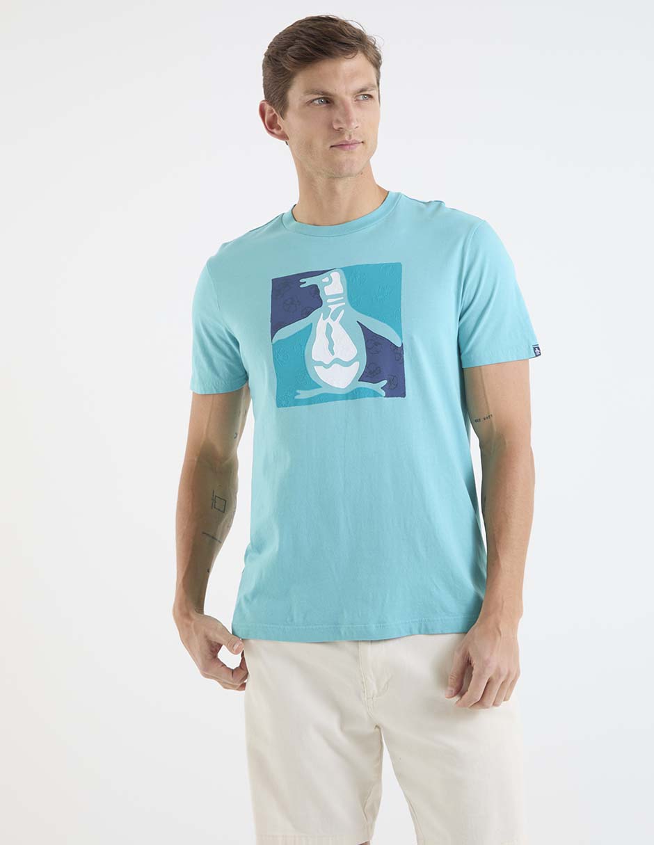 Playera cuello redondo para hombre 2