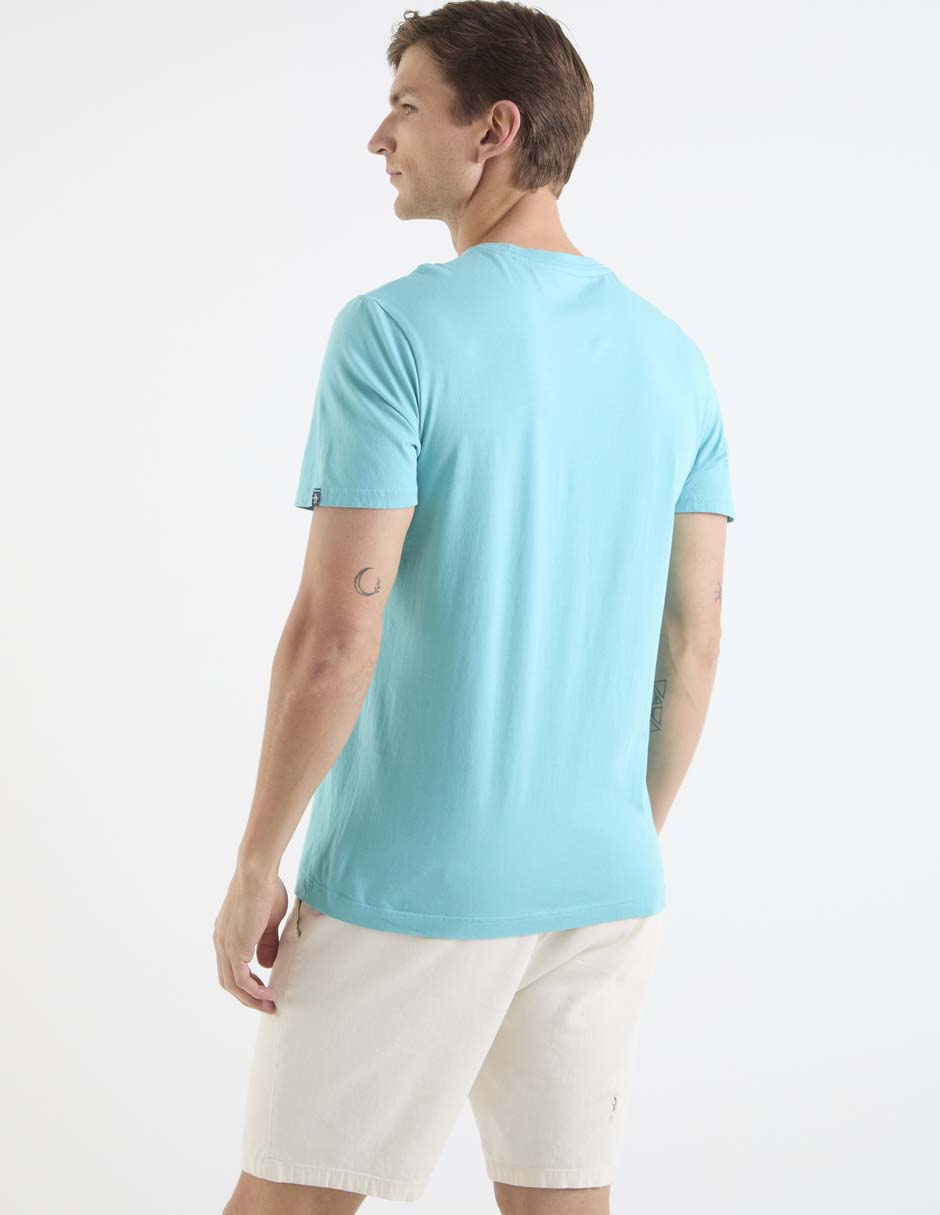 Playera cuello redondo para hombre 6