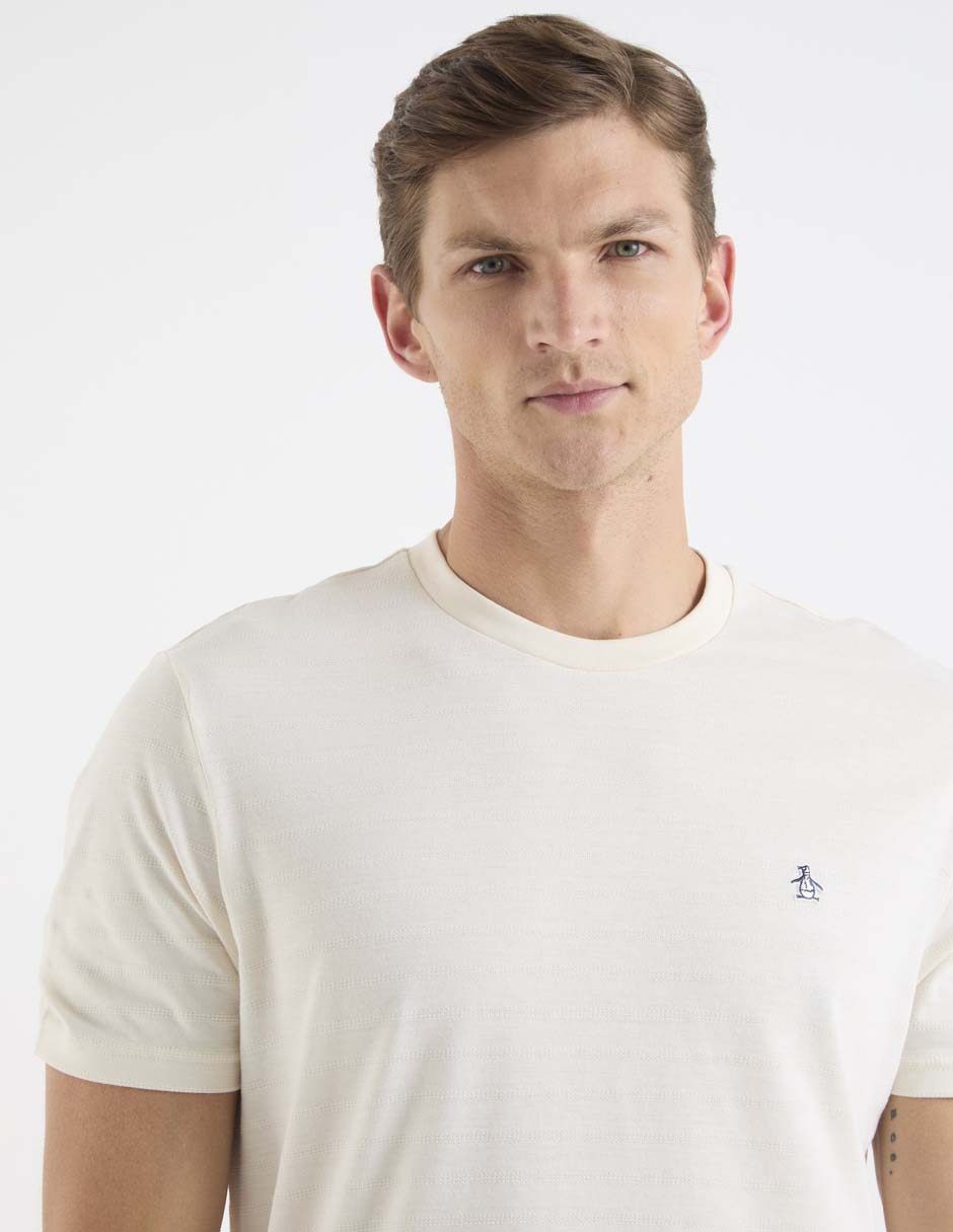Playera cuello redondo para hombre 4