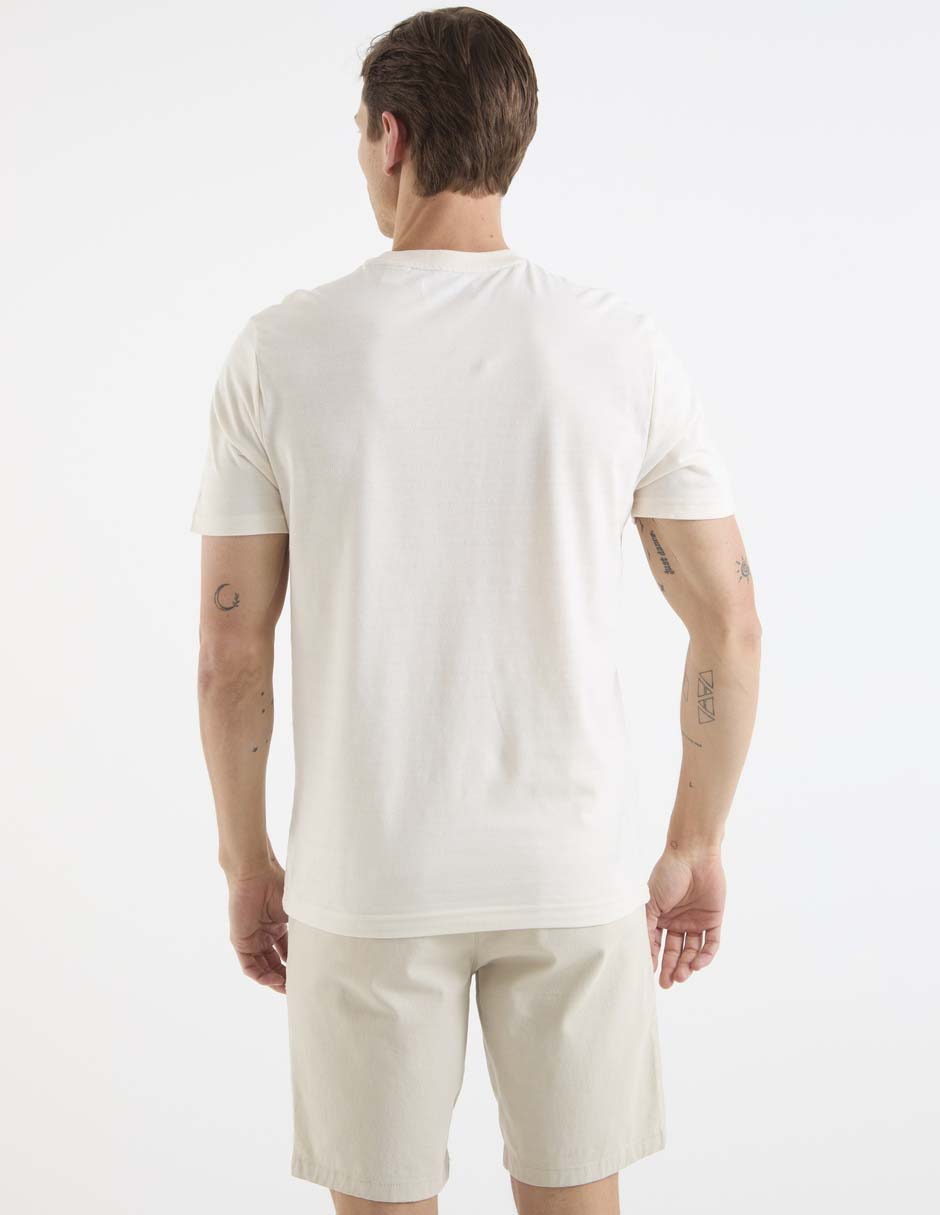 Playera cuello redondo para hombre 6