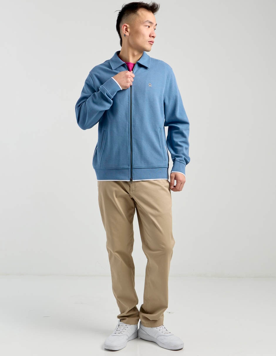 Chamarra casual con bolsillos para hombre 3