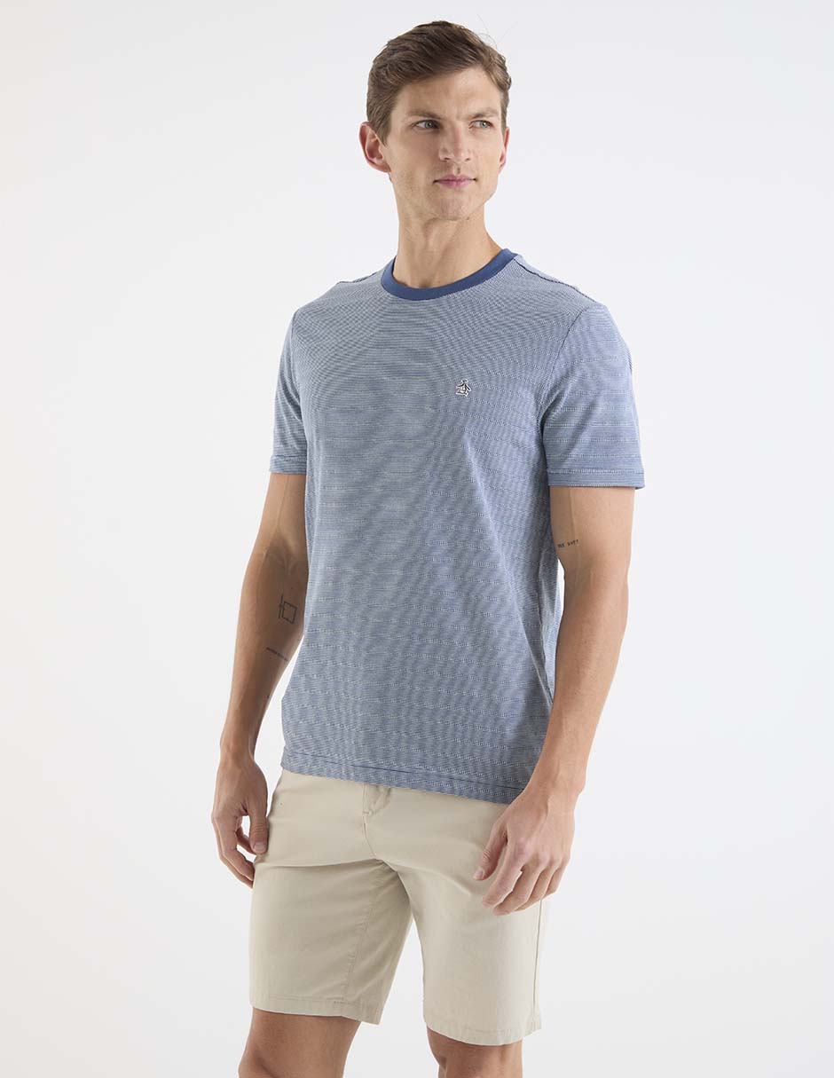 Playera cuello redondo para hombre