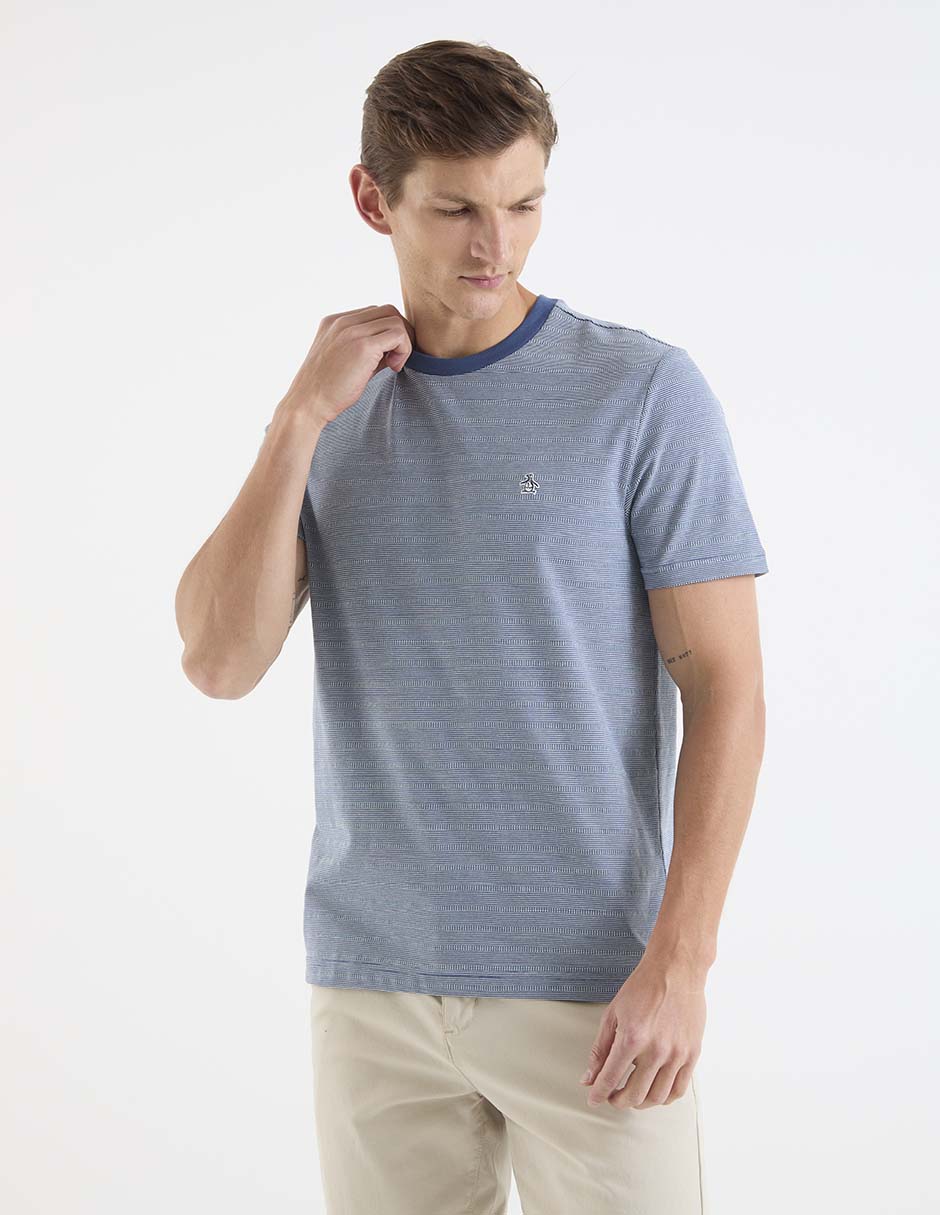 Playera cuello redondo para hombre 2