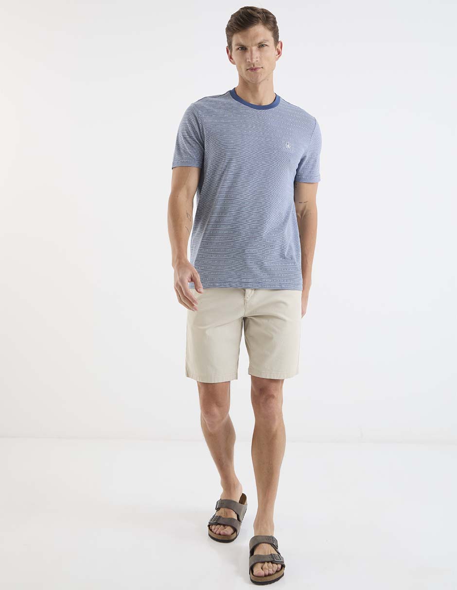 Playera cuello redondo para hombre 3