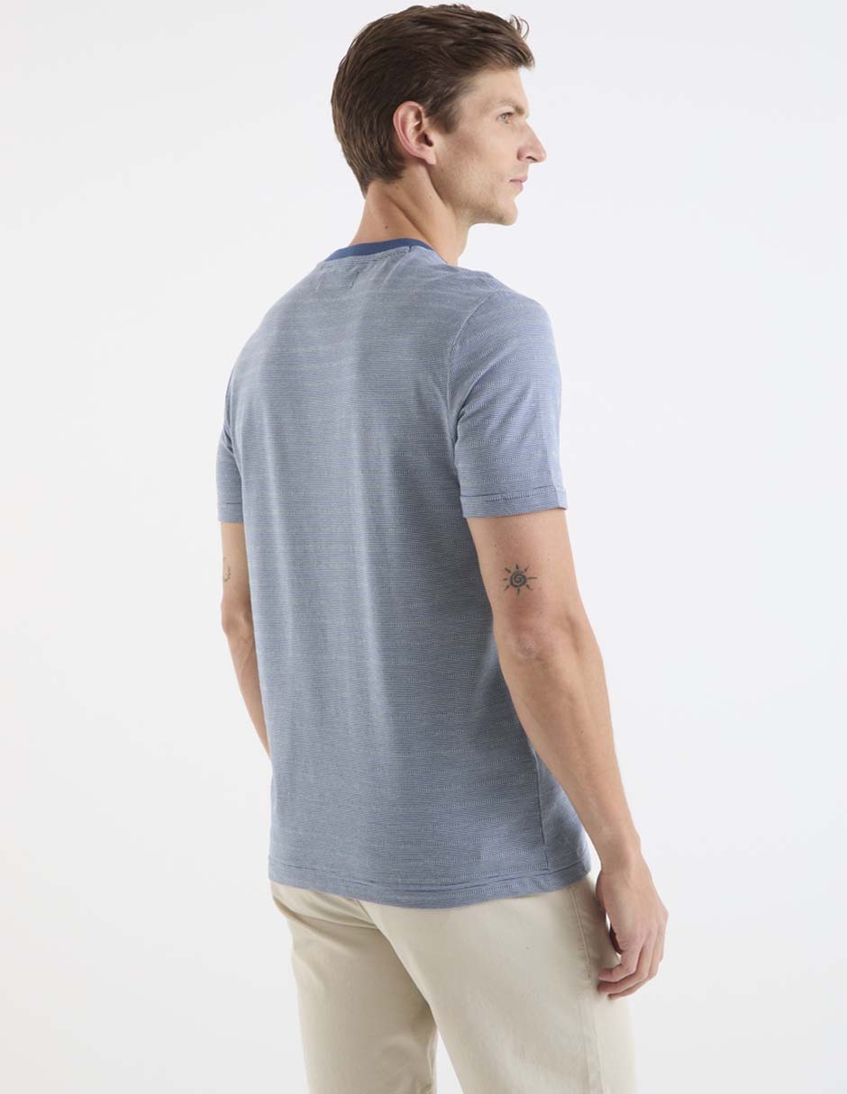 Playera cuello redondo para hombre 6