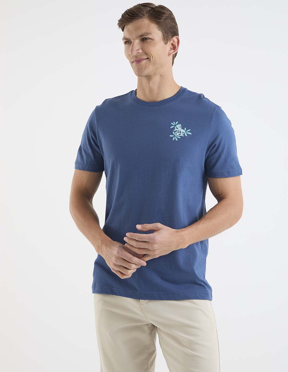 Playera cuello redondo para hombre 2