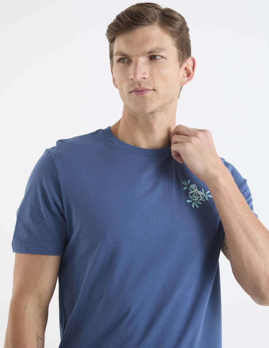 Playera cuello redondo para hombre 4