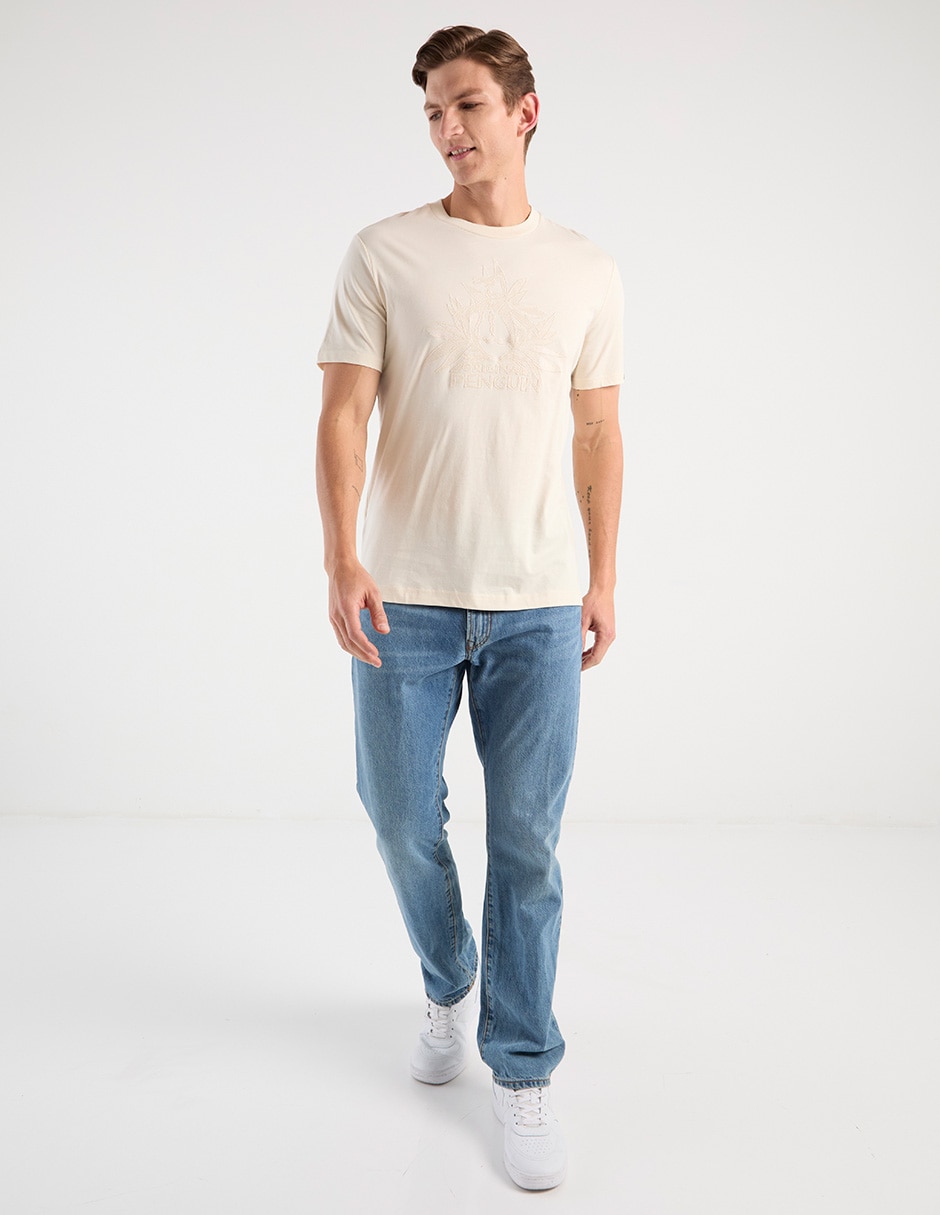 Playera cuello redondo para hombre 2