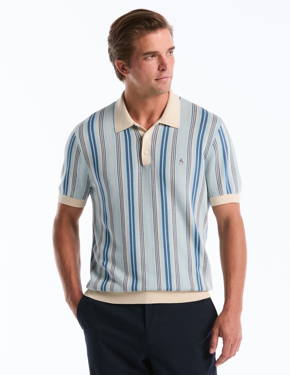 Playera tipo polo para hombre