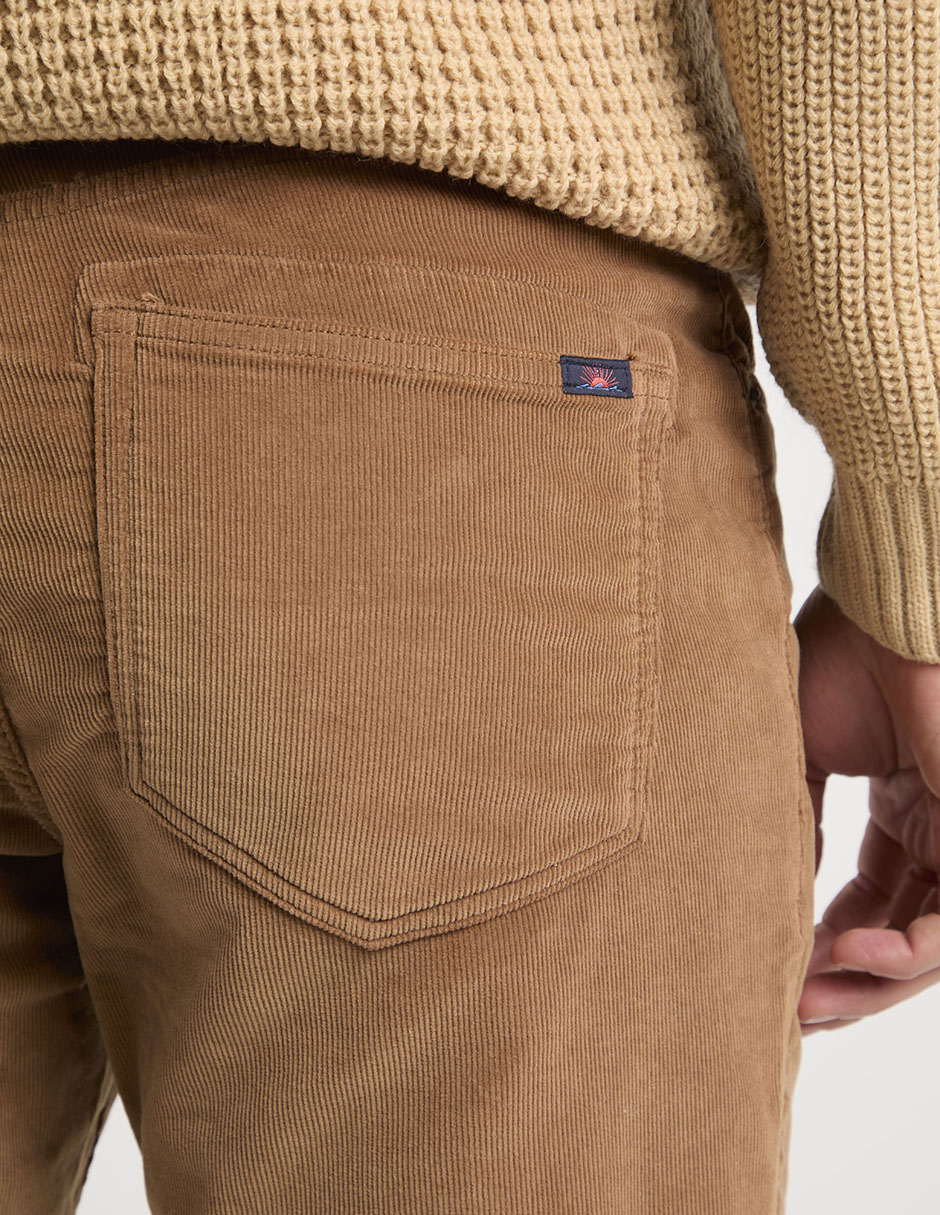 Pantalón casual regular algodón para hombre 5