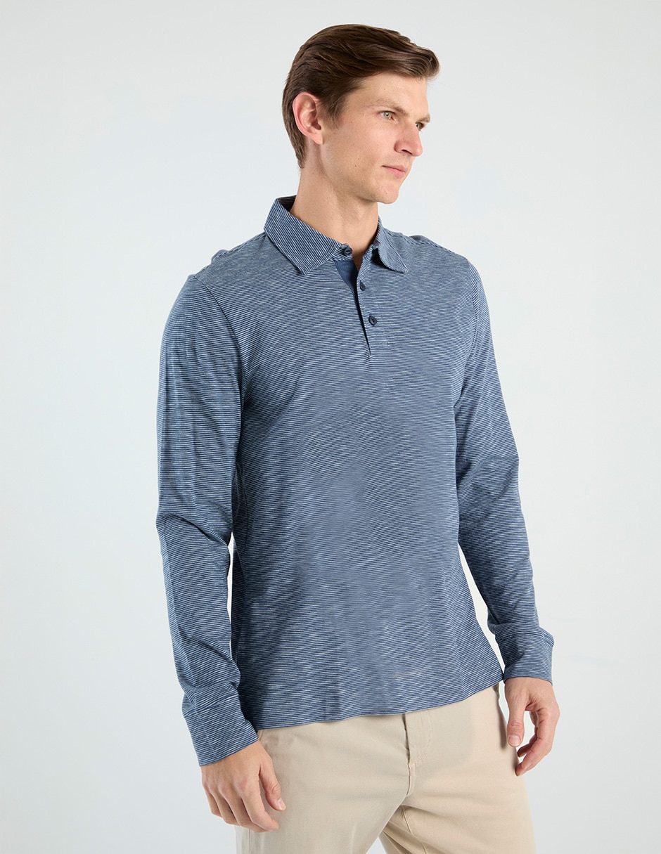 Playera tipo polo para hombre