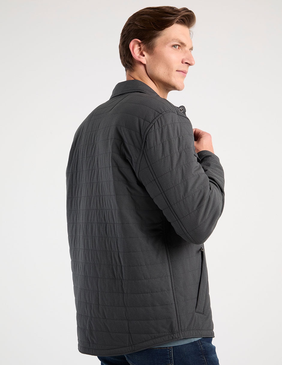 Chamarra casual con bolsillos para hombre 6