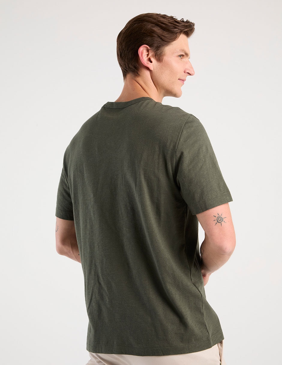Playera cuello redondo para hombre 6
