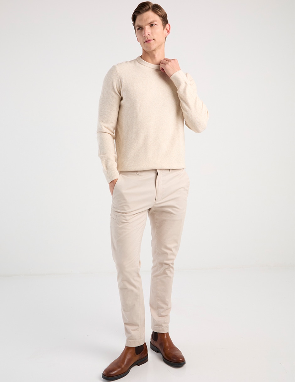 Suéter cuello redondo para hombre 3