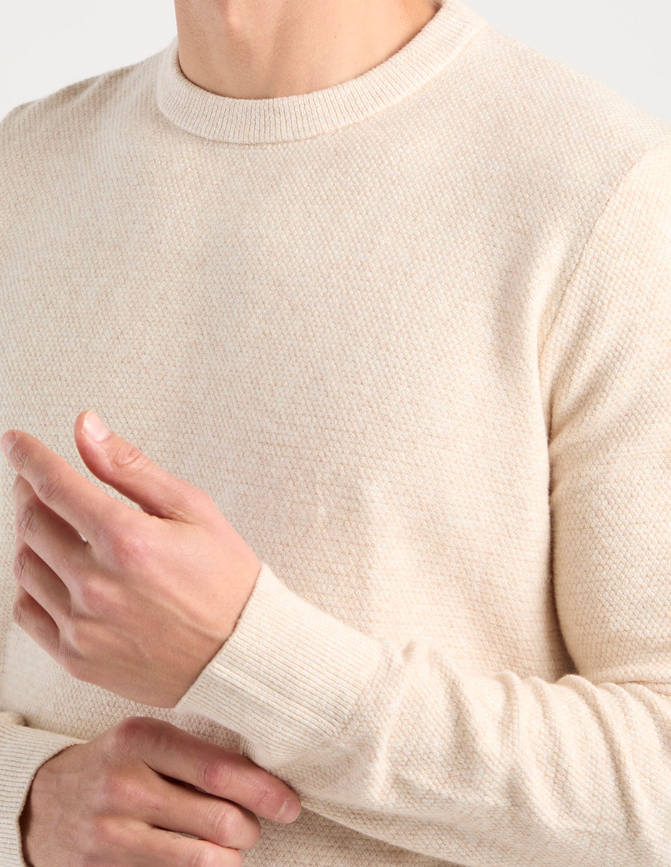 Suéter cuello redondo para hombre 4