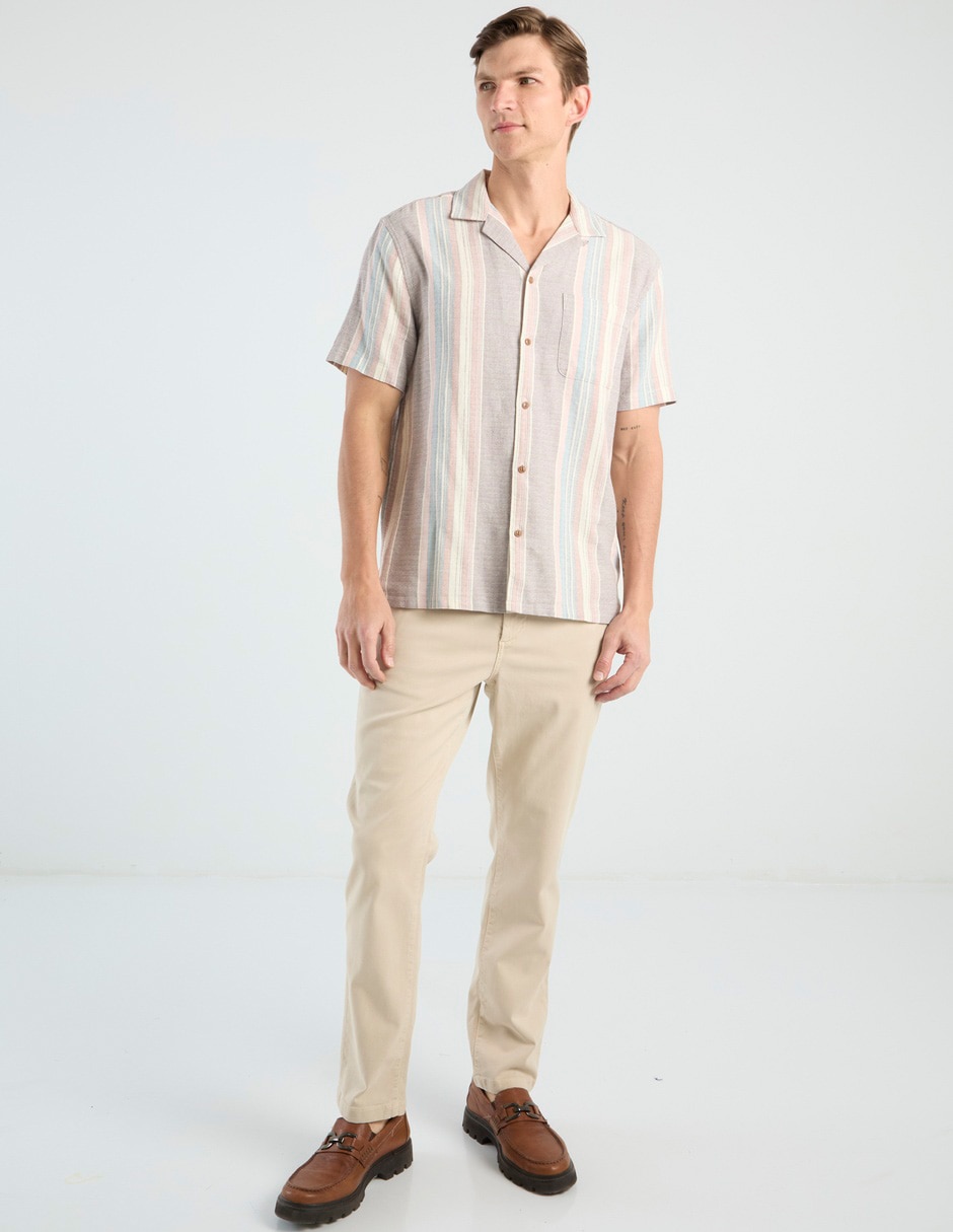 Camisa casual manga corta para hombre 3