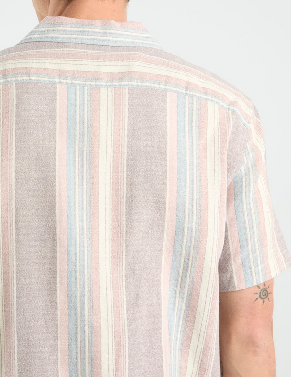 Camisa casual manga corta para hombre 5