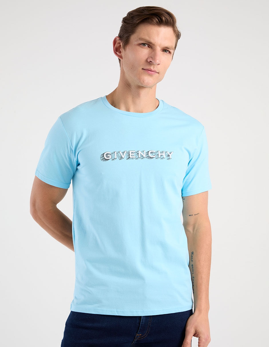 Playera cuello redondo para hombre