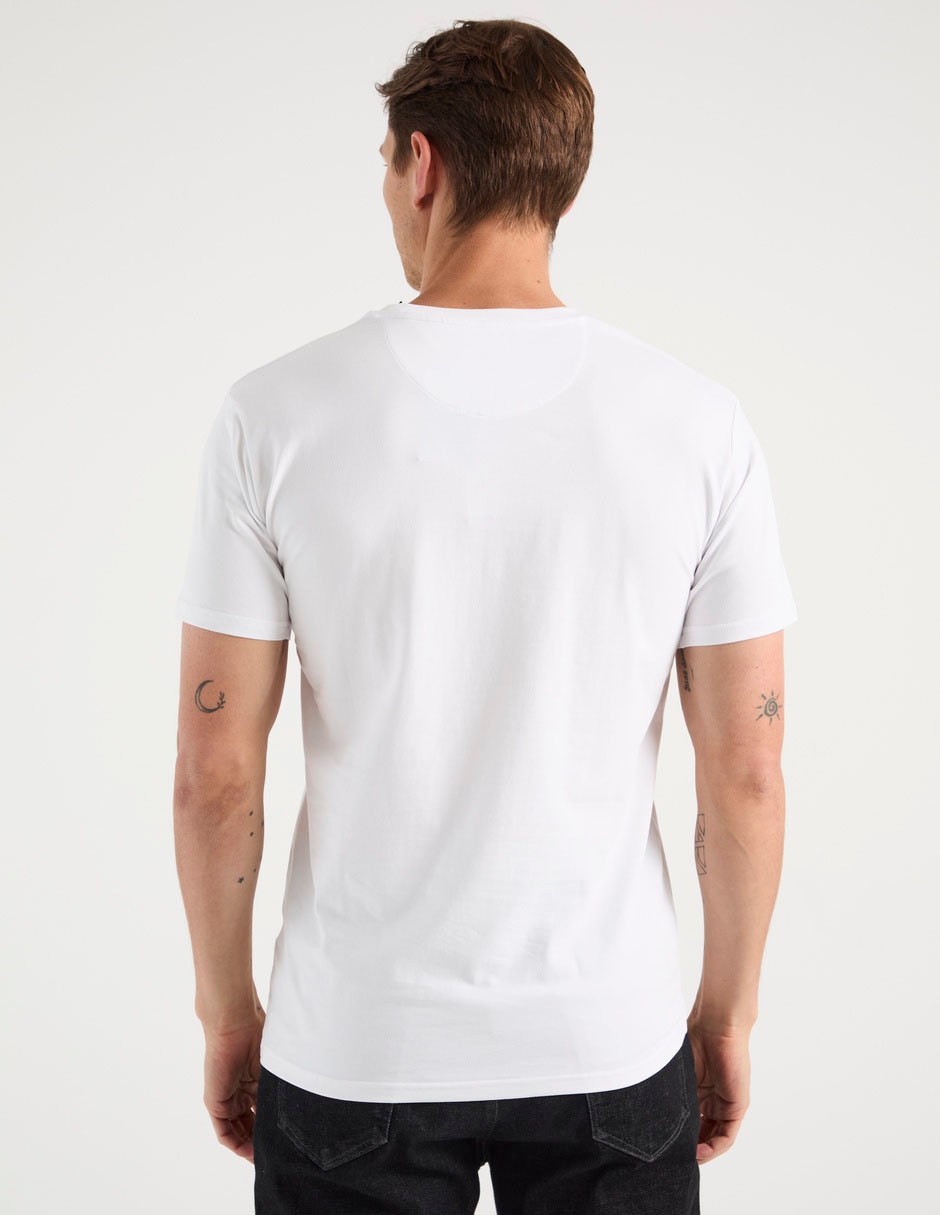 Playera cuello redondo para hombre 2