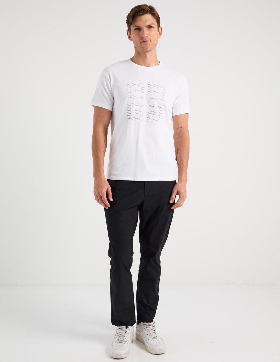 Playera cuello redondo para hombre 2