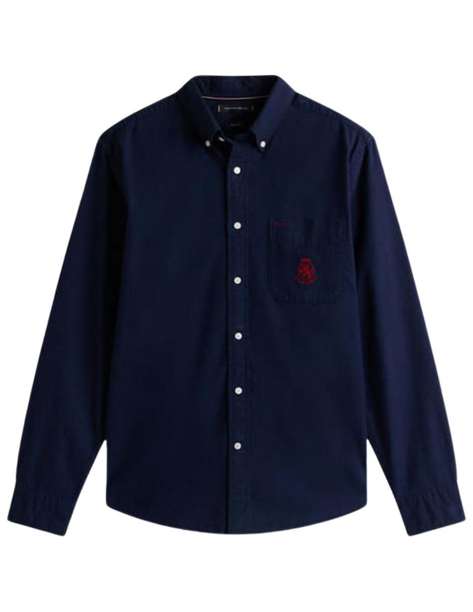 Camisa casual de algodón manga larga para hombre 5