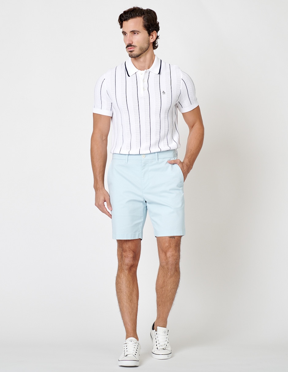 Bermuda de algodón para hombre