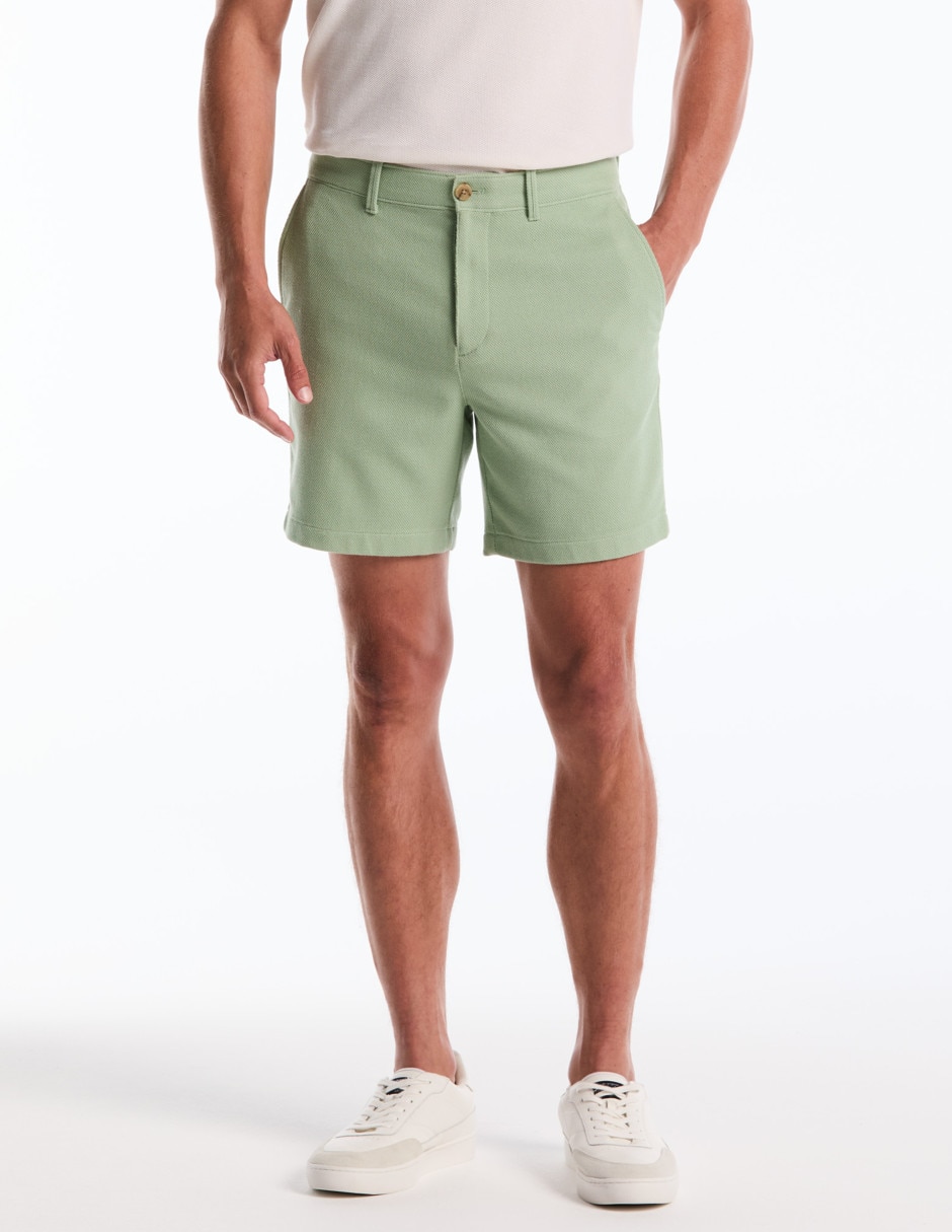 Bermuda de algodón para hombre