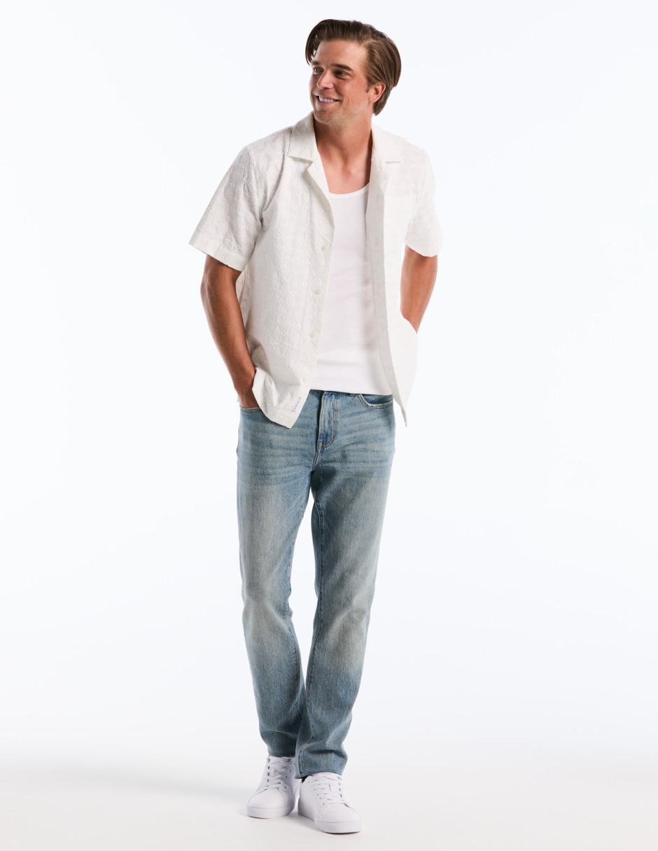 Camisa casual de algodón para hombre 5
