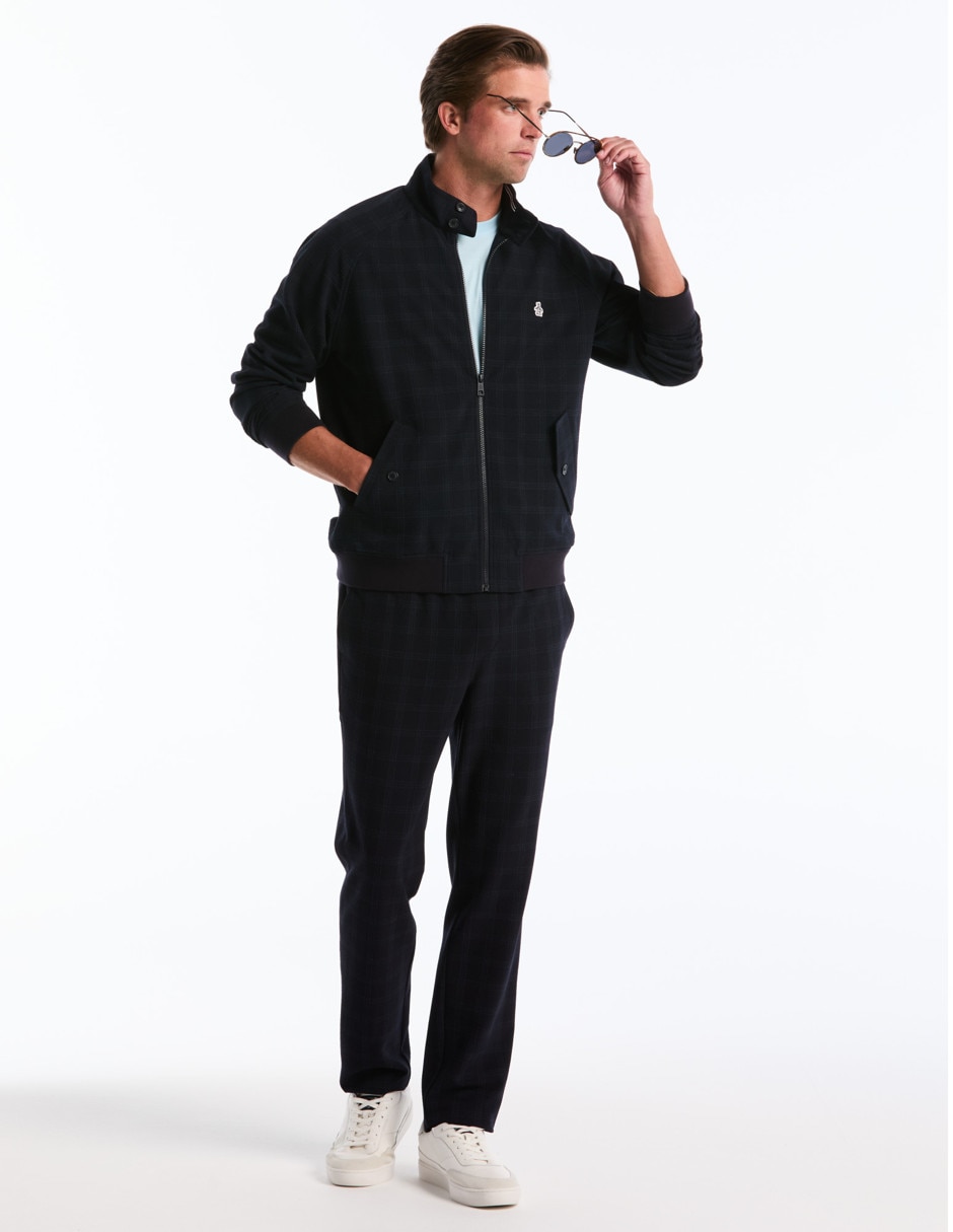 Chamarra harrington impermeable con bolsillos para hombre 5