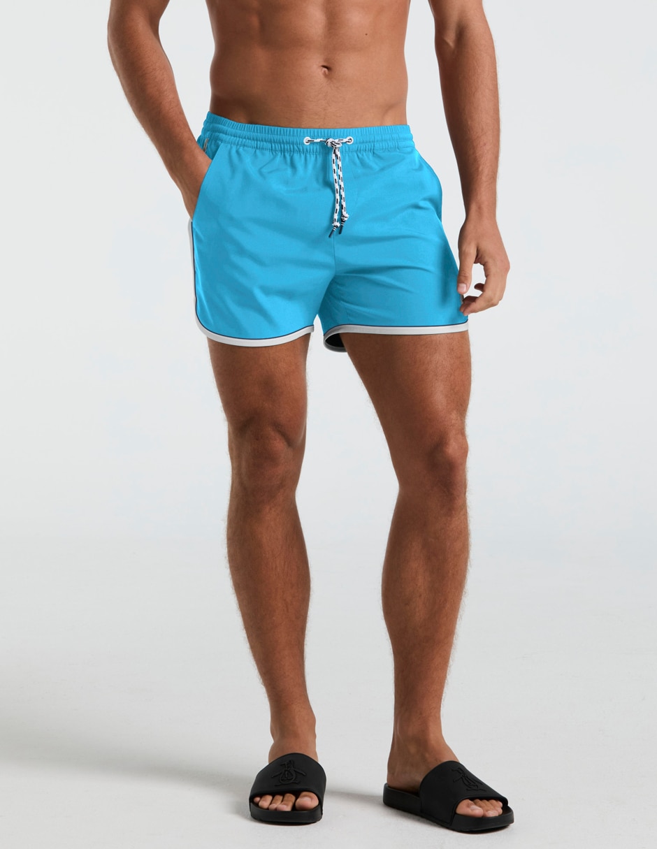 Traje de baño con bolsillos para hombre