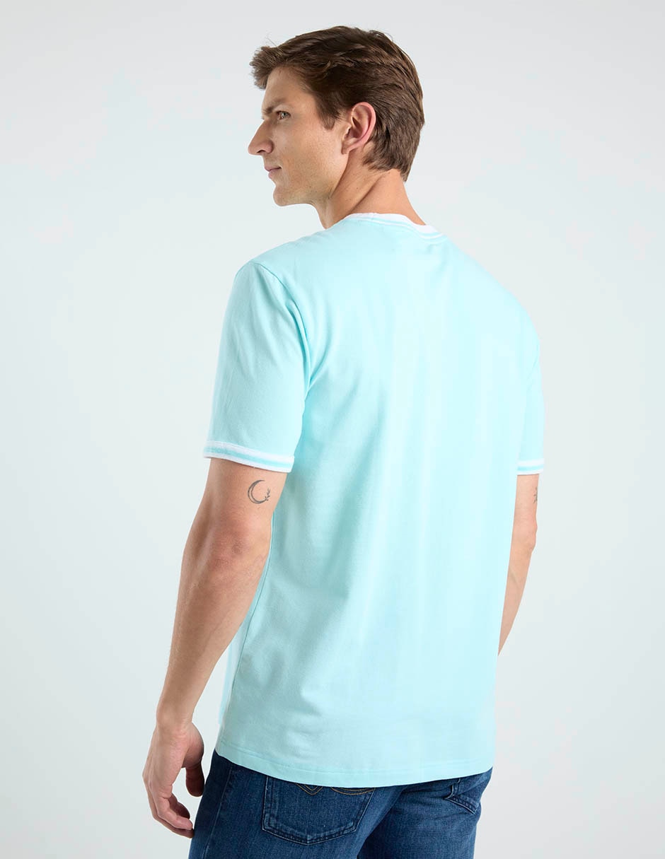 Playera cuello redondo para hombre 2
