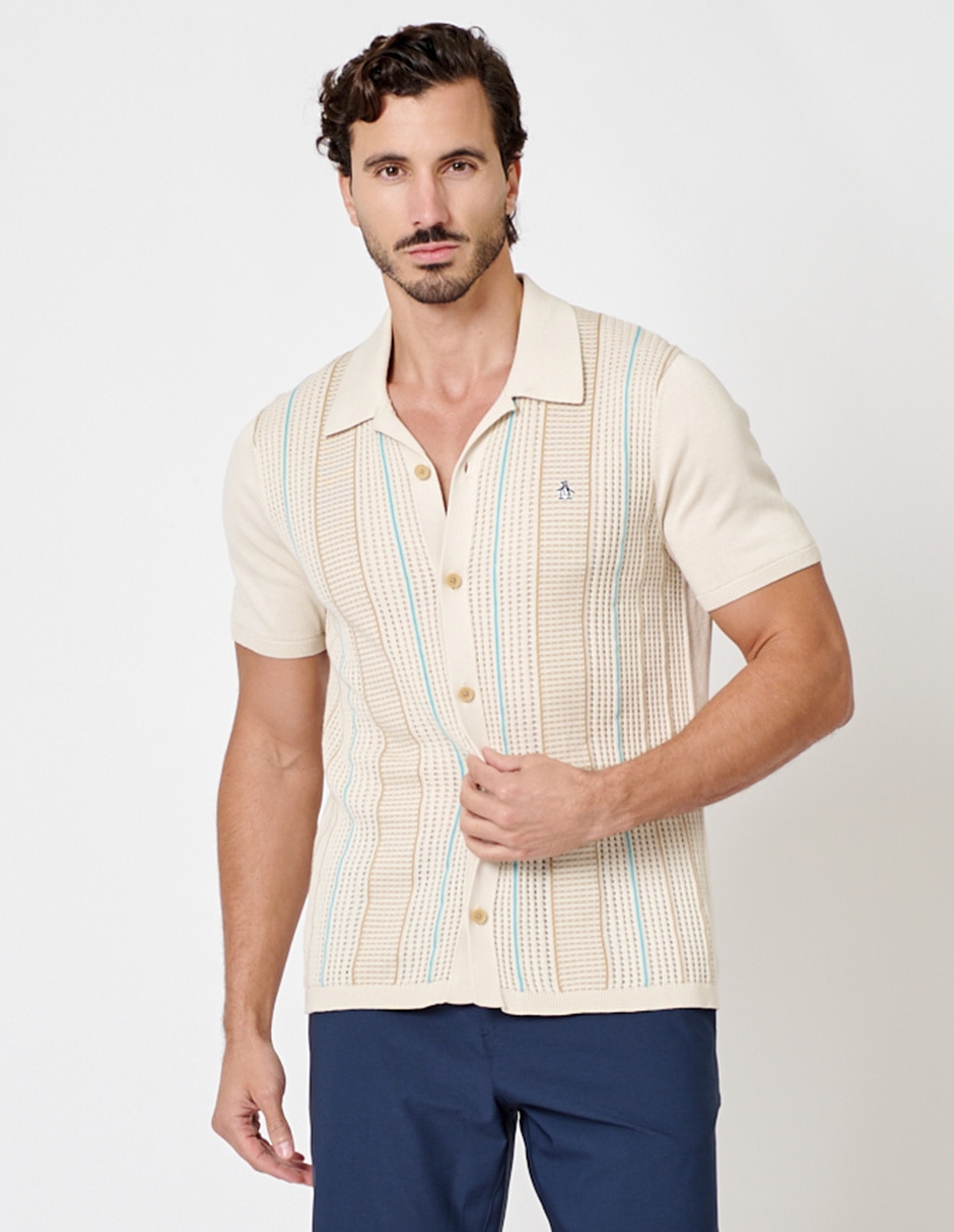 Camisa casual de algodón para hombre Camisa casual de algodón para hombre