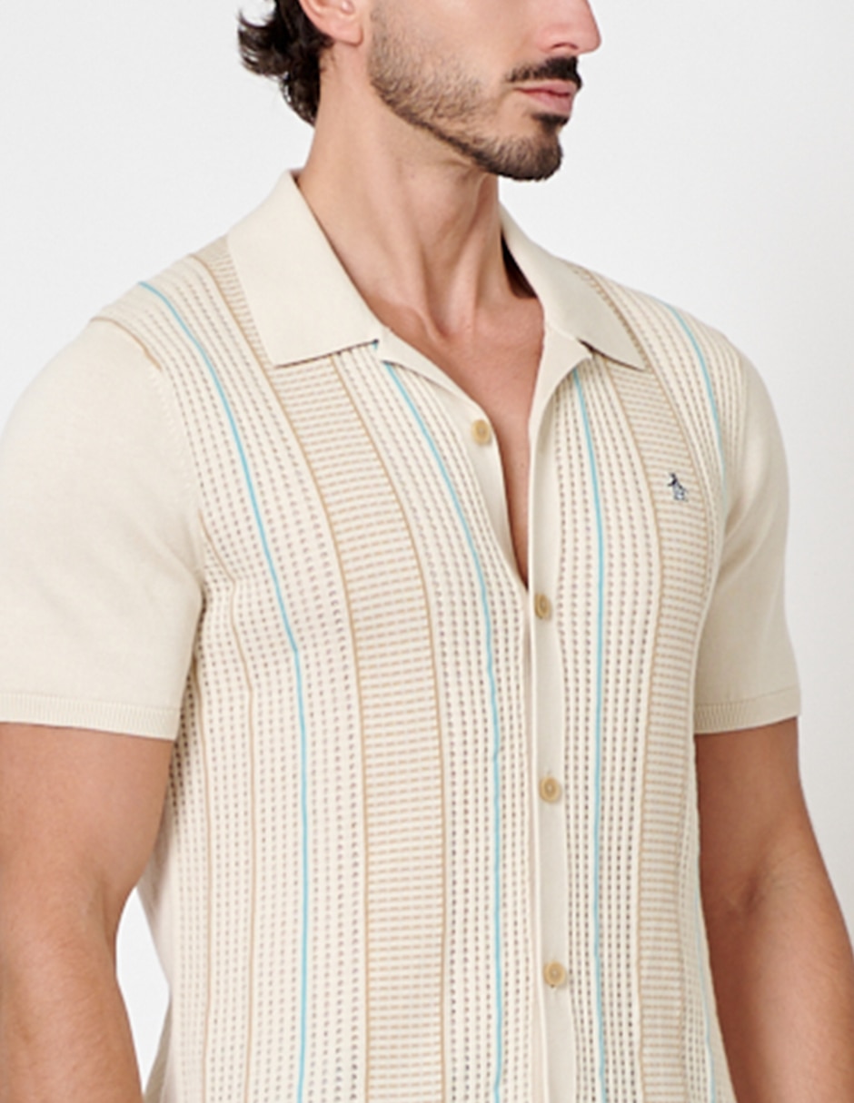 Camisa casual de algodón para hombre 2