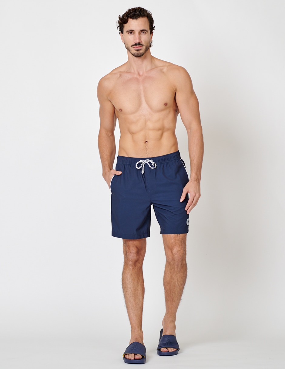 Traje de baño con bolsillos para hombre