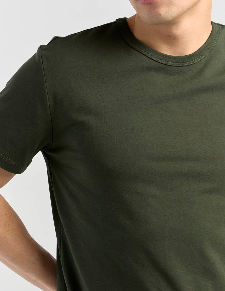 Playera cuello redondo para hombre 4