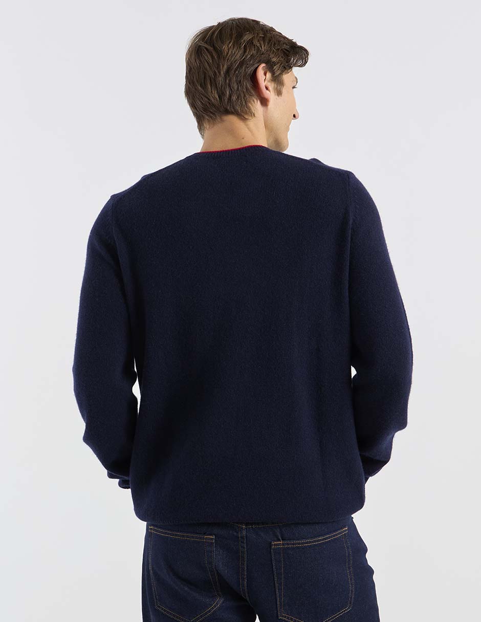 Suéter cuello redondo para hombre 6