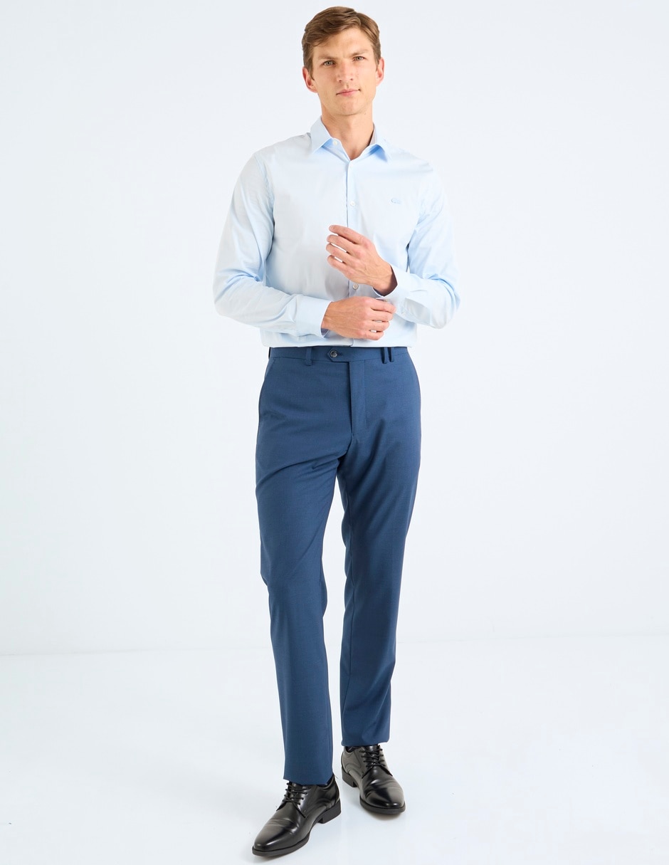Camisa Business casual manga larga para hombre 3