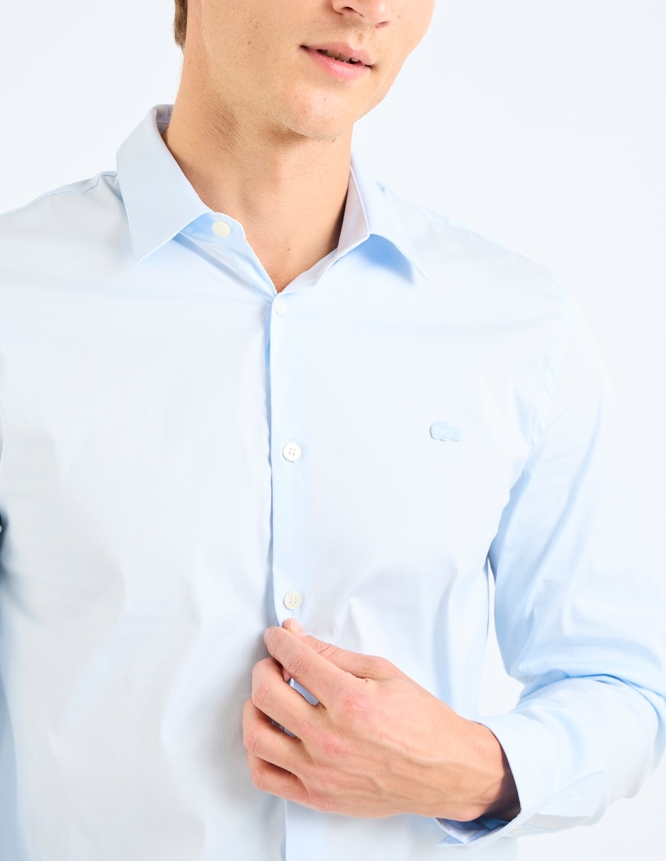 Camisa Business casual manga larga para hombre 5