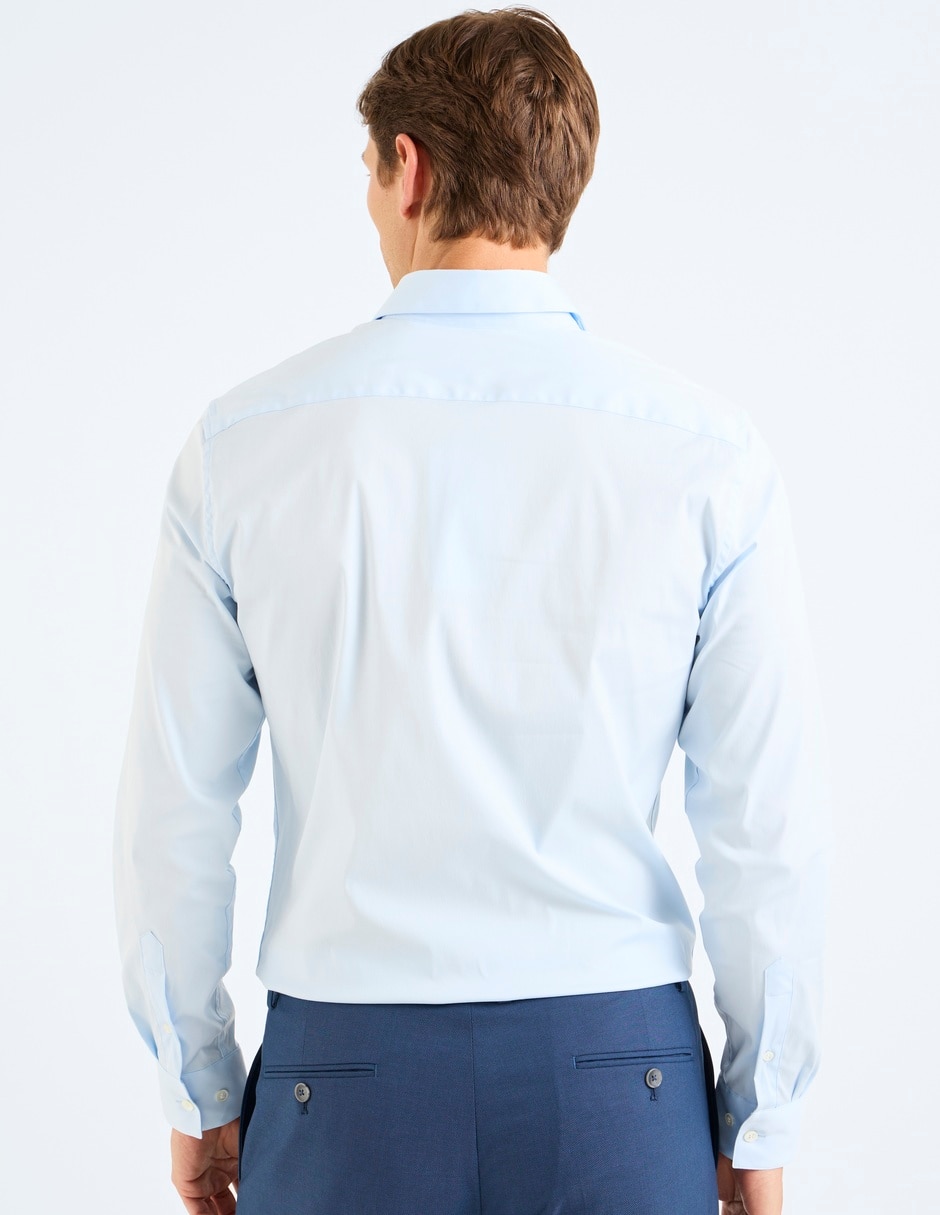 Camisa Business casual manga larga para hombre 6
