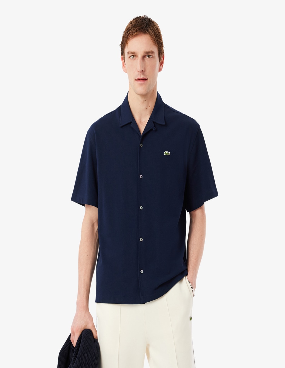Camisa casual de algodón manga corta para hombre 3