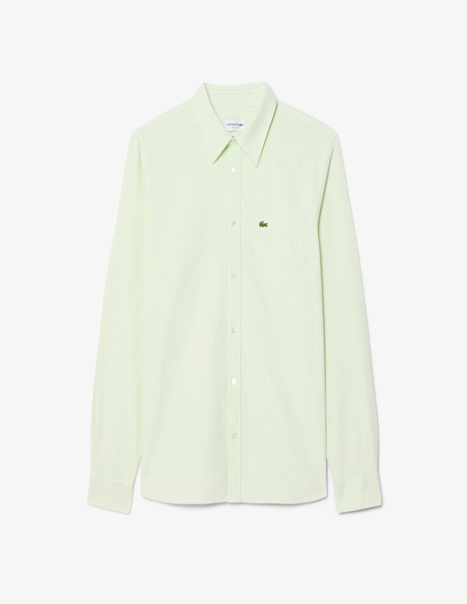 Camisa casual de algodón manga larga para hombre