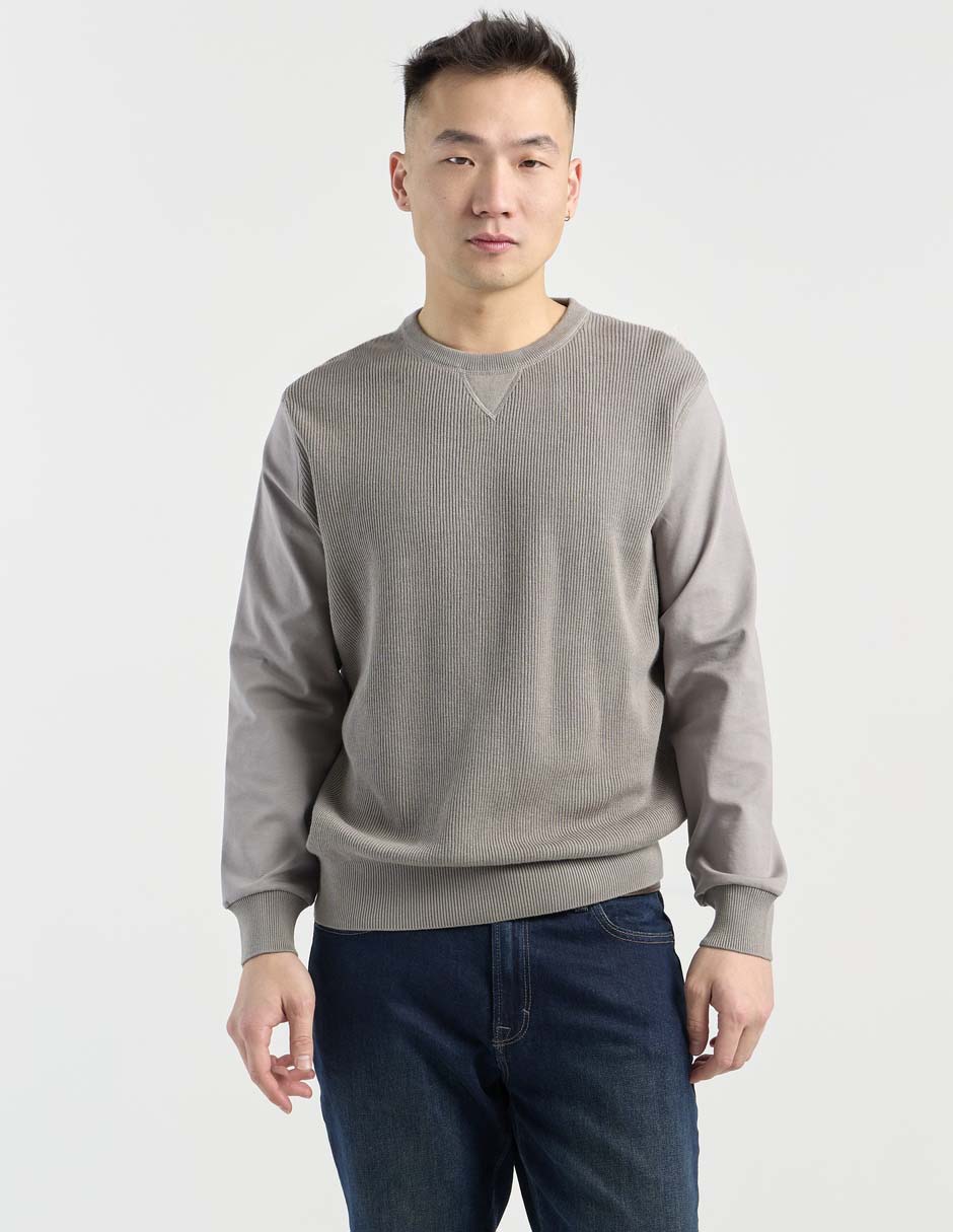 Suéter cuello redondo para hombre Suéter cuello redondo para hombre