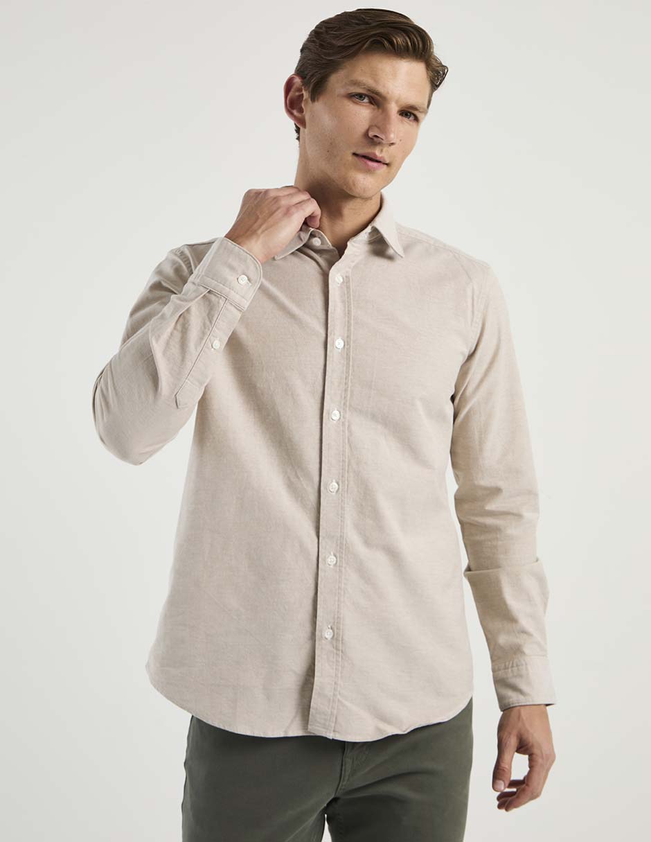 Camisa casual manga larga para hombre Camisa casual manga larga para hombre