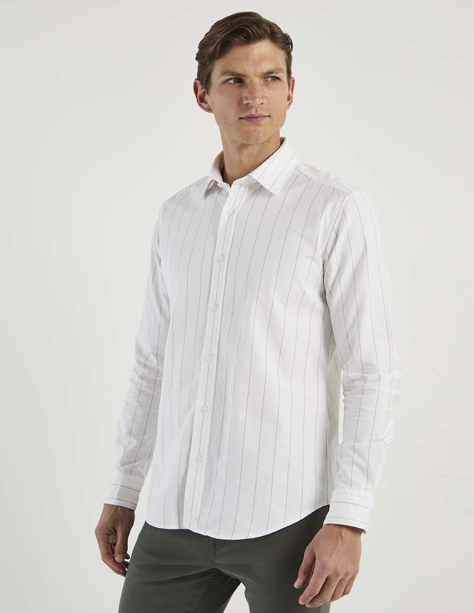 Camisa casual manga larga para hombre Camisa casual manga larga para hombre