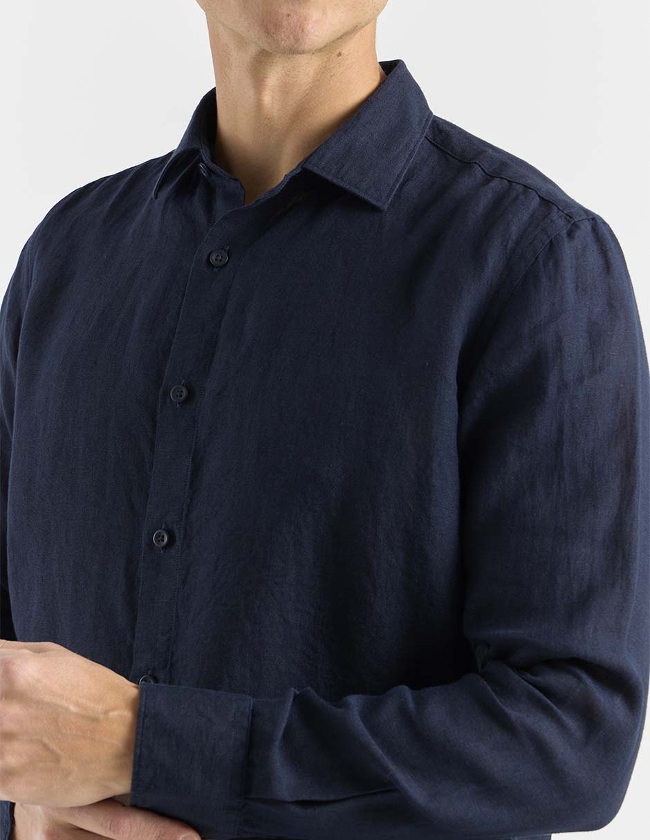 CAMISA SCAPPINO CSMO005, AZUL MARINO, XG