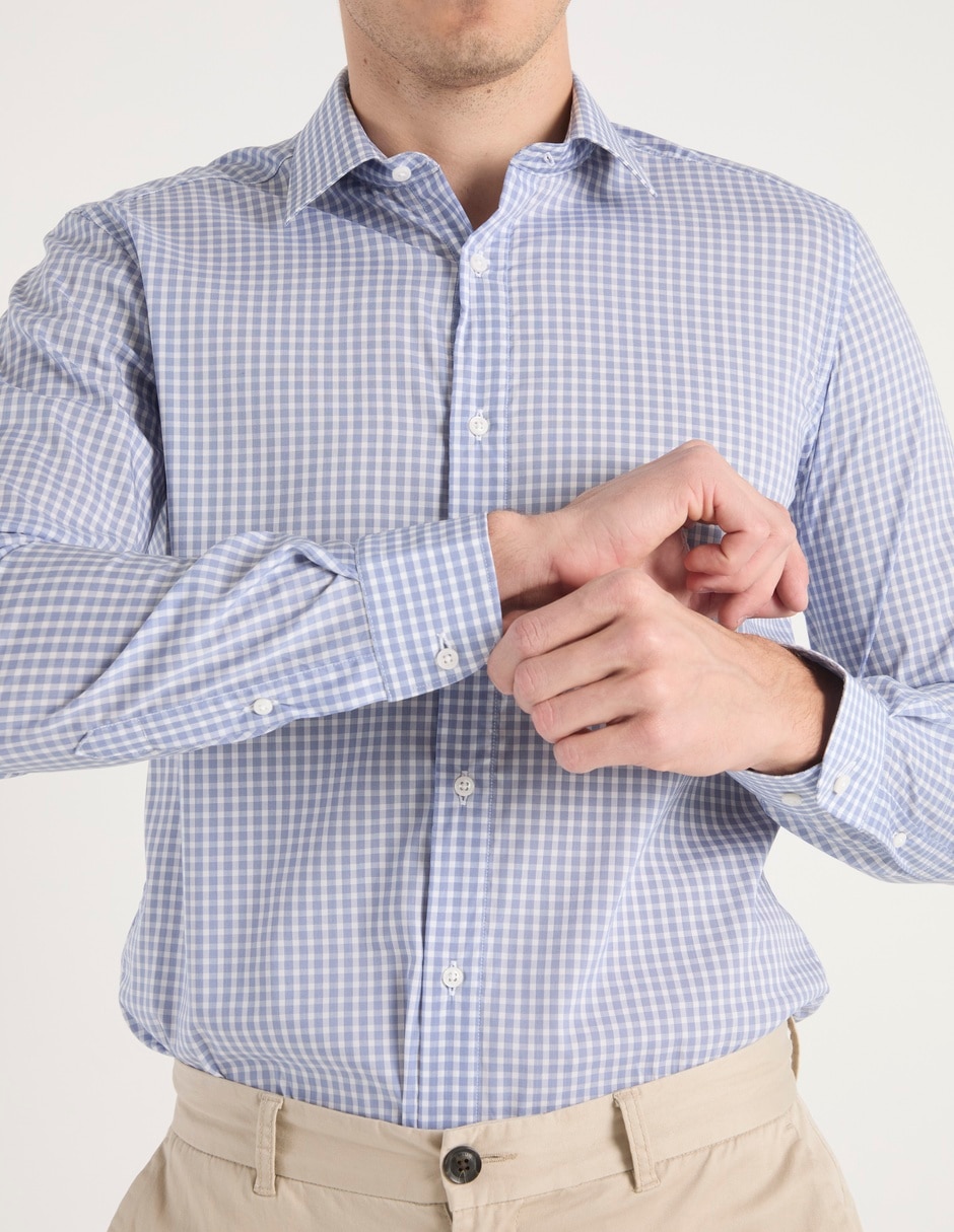 Camisa de vestir manga larga para hombre 5